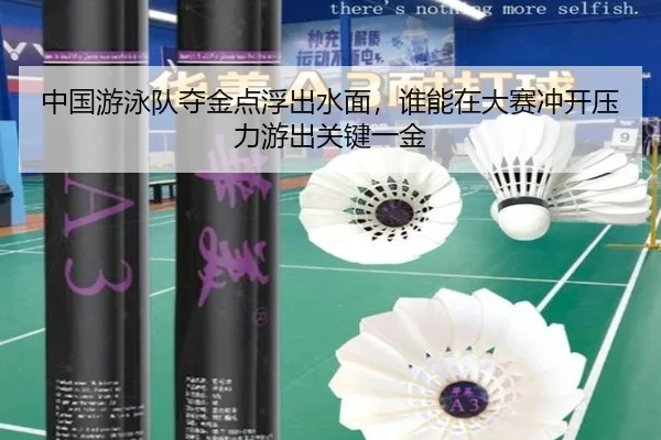 中国游泳队夺金点浮出水面，谁能在大赛冲开压力游出关键一金